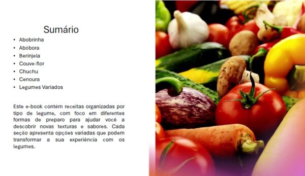 eBook Paladar Maduro - Receitas de Legumes - Image 2